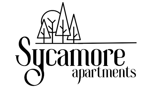 the logo or sign for the apartment